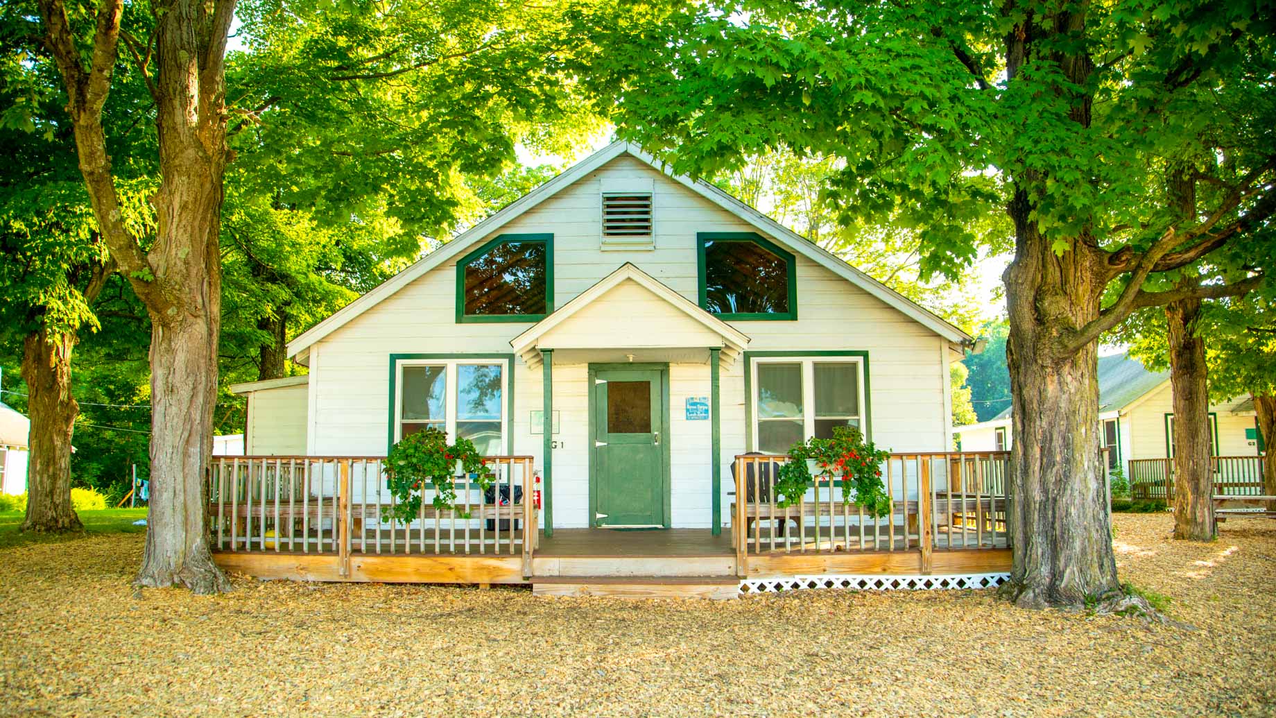 Exterior view of Camp Schodack cabin